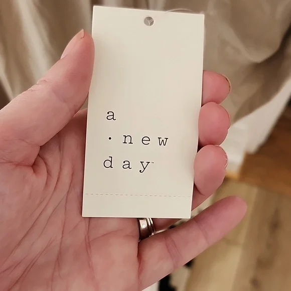 Tan Long Sleeve Dress, Xs - Picture 8 of 13